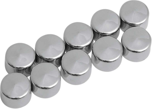 Drag Specialties - Drag Specialties Individual Chrome Bolt Cover - 1/4in. allen head bolt (3/16in. wrench size) - 352040