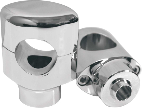 LA Choppers - LA Choppers 1-1/4in. Handlebar Riser Kit for HD Springer - Chrome - LA-7410-00