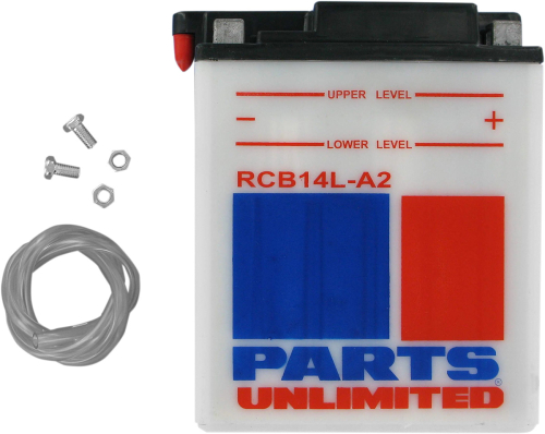 Parts Unlimited - Parts Unlimited 12V Heavy Duty Battery - RCB14L-A2