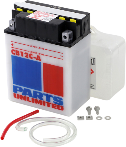Parts Unlimited - Parts Unlimited 12V Heavy Duty Battery Kit - CB12C-A-FP