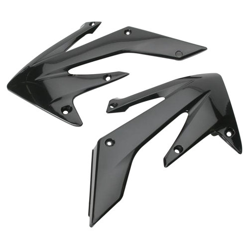 Acerbis - Acerbis Radiator Shrouds - Black - 2043630001