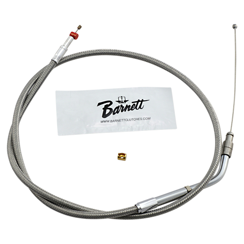 Barnett - Barnett Stainless Clear-Coated Throttle Cable - 102-30-30021