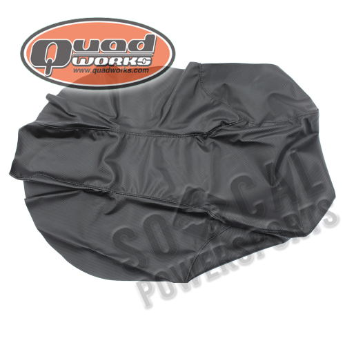 Quad Works - Quad Works Seat Cover - Gripper - Black - 31-46098-01
