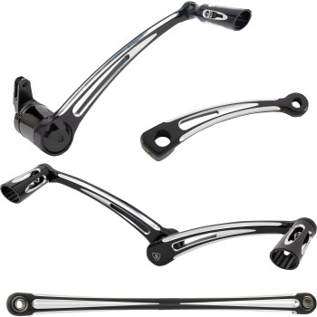 Arlen Ness - Arlen Ness Deep Cut Foot Control Kit - Black - 420-106