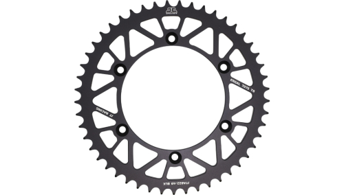 JT Sprockets - JT Sprockets Racelite Aluminium Rear Sprocket - 50T - JTA822.50BLK