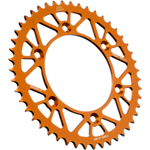 JT Sprockets - JT Sprockets RaceLite Aluminum Rear Sprocket - 47T - JTA897.47ORG