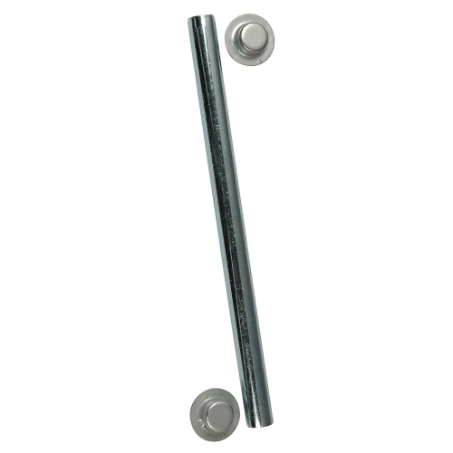 C.E. Smith - C.E. Smith Package Roller Shaft 1/2" x 12-3/4" w/Cap Nuts - Zinc