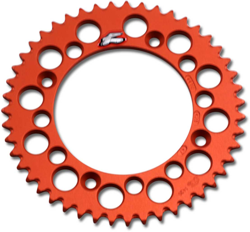 Renthal - Renthal Ultralight Rear Sprocket - Orange - 47T - 441U-428-47GPOR