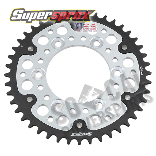 Supersprox - Supersprox Stealth Rear Sprocket - 44T - RST-735-44-SLV