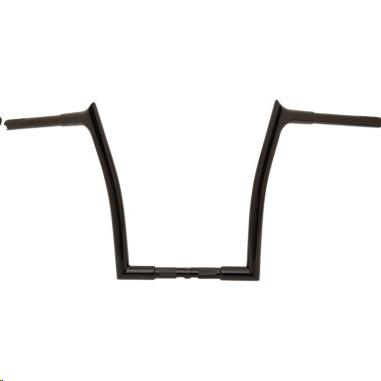Fat Baggers, Inc. - Fat Baggers, Inc. 1-1/4in. EZ Install Pointed Top Handlebars - Gloss Black - 907014-B