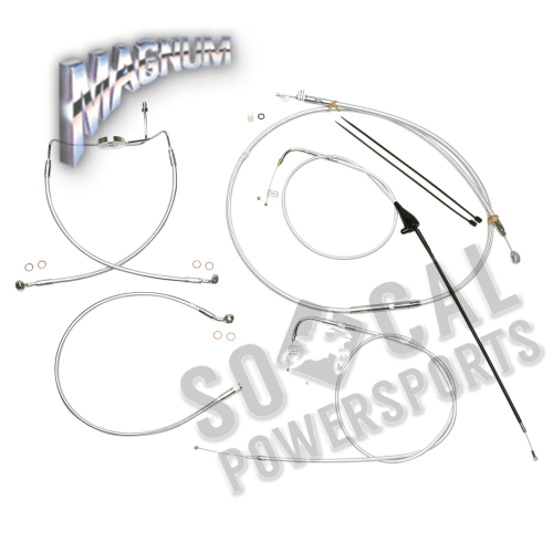 Magnum - Magnum Sterling Chromite II Handlebar Installation Kit for 10in. Ape - 387294
