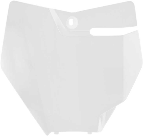 Acerbis - Acerbis Front Number Plate - White - 2685950002