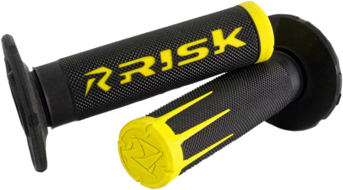 Risk Racing - Risk Racing Fusion 2 Moto Grips - Yellow - 00288