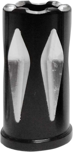 Avon Grips - Avon Grips Valve Stem Caps - Rival - Black - SVC-311-ANO-RIV