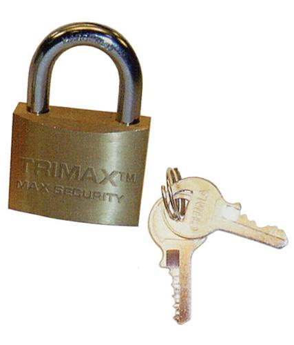 Trimax - Trimax Marine Gear Padlock - 2.37in. - TPB1137