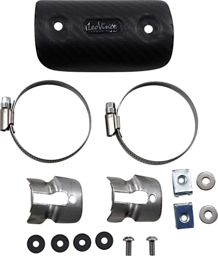Leo Vince - Leo Vince Universal Clamp-On Heat Shield - Small - 6684