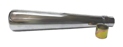 Emgo - Emgo Oval Muffler - XF-3-56-97636