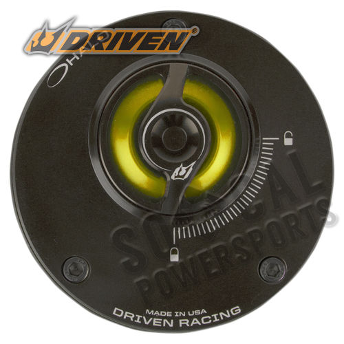 Driven Racing - Driven Racing Halo Fuel Cap - Gold - DHFC-GD