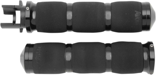 Avon Grips - Avon Grips Air Cushioned Grips - Black Anodized - MT-IN-AIR-90-AN