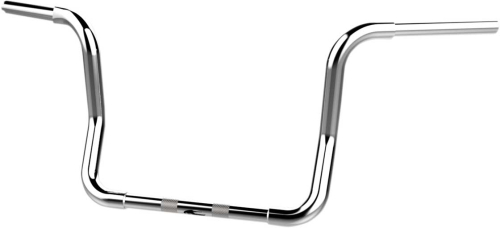 Khrome Werks - Khrome Werks 1-1/4in. Bagger Bobber-Style Ape Hanger Handlebar - 12in. - Chrome - 300401