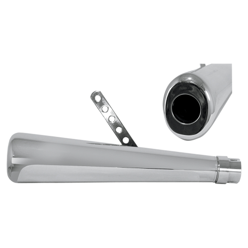 Emgo - Emgo Roadhawk 50 Oval Megaphone Slip-On - 80-84031