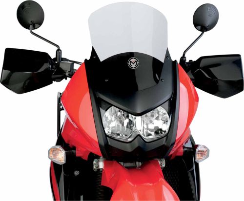Moose Racing - Moose Racing Adventure Windscreen - +.2in - Clear with Silkscreen - S-MKLR-2