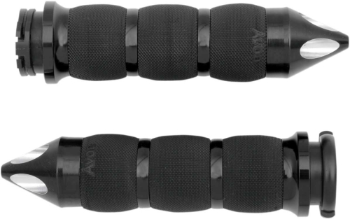Avon Grips - Avon Grips Spike Air Cushioned Grips - Black - AIR-90-ANO-SPK