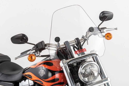 Slipstreamer - Slipstreamer S-06 Spitfire Windshield - 1 1/4in. - Clear - S-06 CLEAR 1 1/4