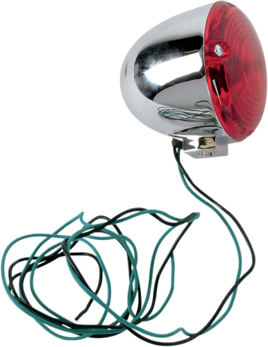 Chris Products - Chris Products Flat Lens Turn Signal - Red - Single-Filament - 8431R