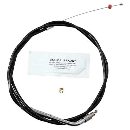 Barnett - Barnett Black Vinyl Throttle Cable (+6in.) - 101-30-30035-06