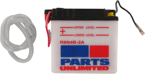 Parts Unlimited - Parts Unlimited 6V Conventional Battery - LEMM26B4B-C
