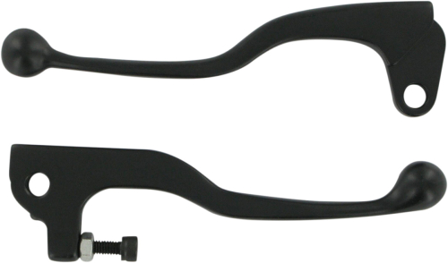 Parts Unlimited - Parts Unlimited Shorty Style Power Brake Lever Set - Black - 3SP-83922-00-SH