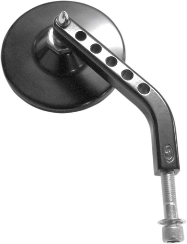 Joker Machine - Joker Machine View Tech VII Billet Mirror (Stock Mirror Position) - Black Anodized - Right - 03-018R