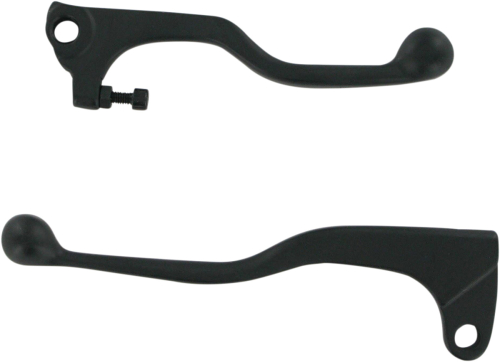 Parts Unlimited - Parts Unlimited Shorty Style Power Brake Lever Set - Black - 46092-1148/1110