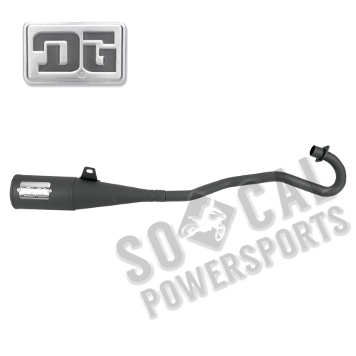 DG Performance - DG Performance RCM Exhaust System - Steel - 04-2107