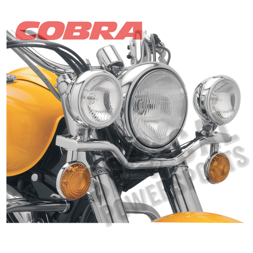 Cobra - Cobra Lightbar with Spotlights - Style E - 04-0241
