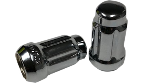 Moose Utility - Moose Utility Lug Nut - Splined - 10mm - Chrome - 16pk. - SPMO3808L4