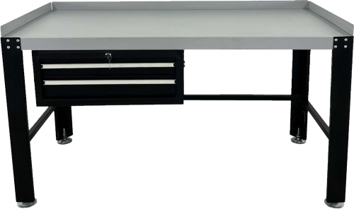 Ideal - Ideal Work Bench with Drawers - Black - PWB-TC-1600-BLK