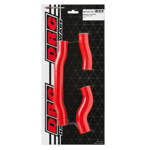 DRC - DRC Radiator Hose - Red - D47-02-710