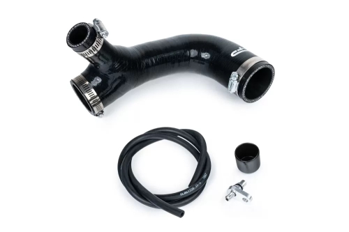 Agency Power - Agency Power Silicone Blow Off Valve Adapter Tube - Black - AP-BRP-X3-154-BLK