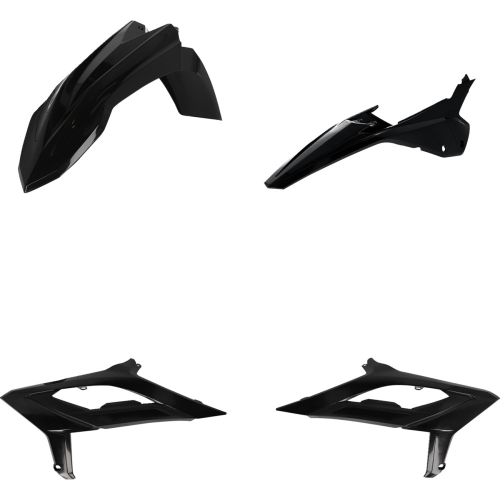 Acerbis - Acerbis Plastic Kit - Black - 2979460001