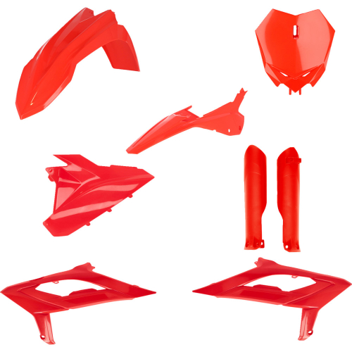 Acerbis - Acerbis Full Plastic Kit - Red - 2979660004