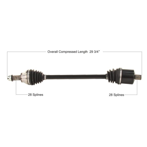TYTANEUM - TYTANEUM OE Style CV Axle - POL-7088