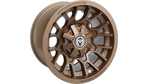 Moose Utility - Moose Utility 24X ATV/UTV Rear Wheel - 12x8 - 4/110 - 4+4 - Bronze - 24MO128110BZ4