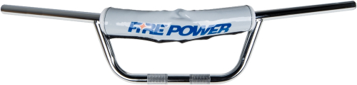 Fire Power - Fire Power Aluma-Steel Handlebar ATV F-Bend - Chrome - 750 W x 140 H x 140 R - 0111252121 15MP