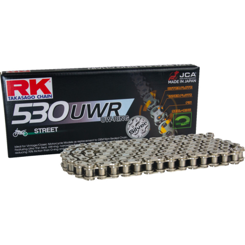 RK - RK Rivet Connecting Link for 530 UWR Vintage Chain - Silver - SV530UWR-RL