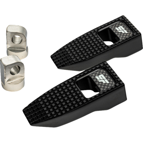 SLYFOX - SLYFOX Speed Pegs - Black Anodized - SF-903-00-1