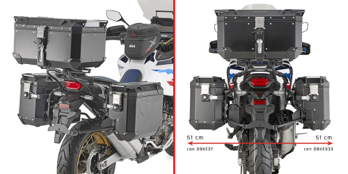 GIVI - GIVI PL One-fit Monokey Kits - PLOS1178CAM