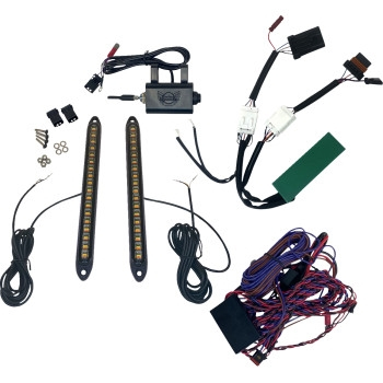 Custom Dynamics - Custom Dynamics SXS Street Legal Turn Signal Conversion Kit - CD-SXS-GEN