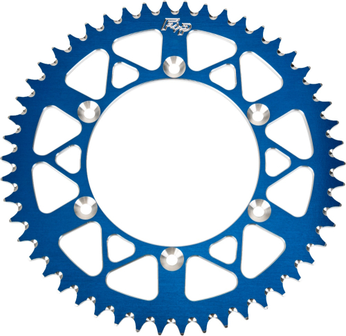 Fire Power - Fire Power Aluminum Rear Sprocket - Blue  - 46T - 316-46 BLU